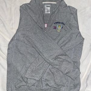 Vintage tinker bell zip up hoodie